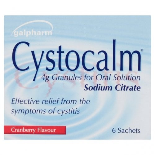 Galpharm Cystocalm Cystitis Relief - 6 Sachets product image - Fusion Pharmacy UK