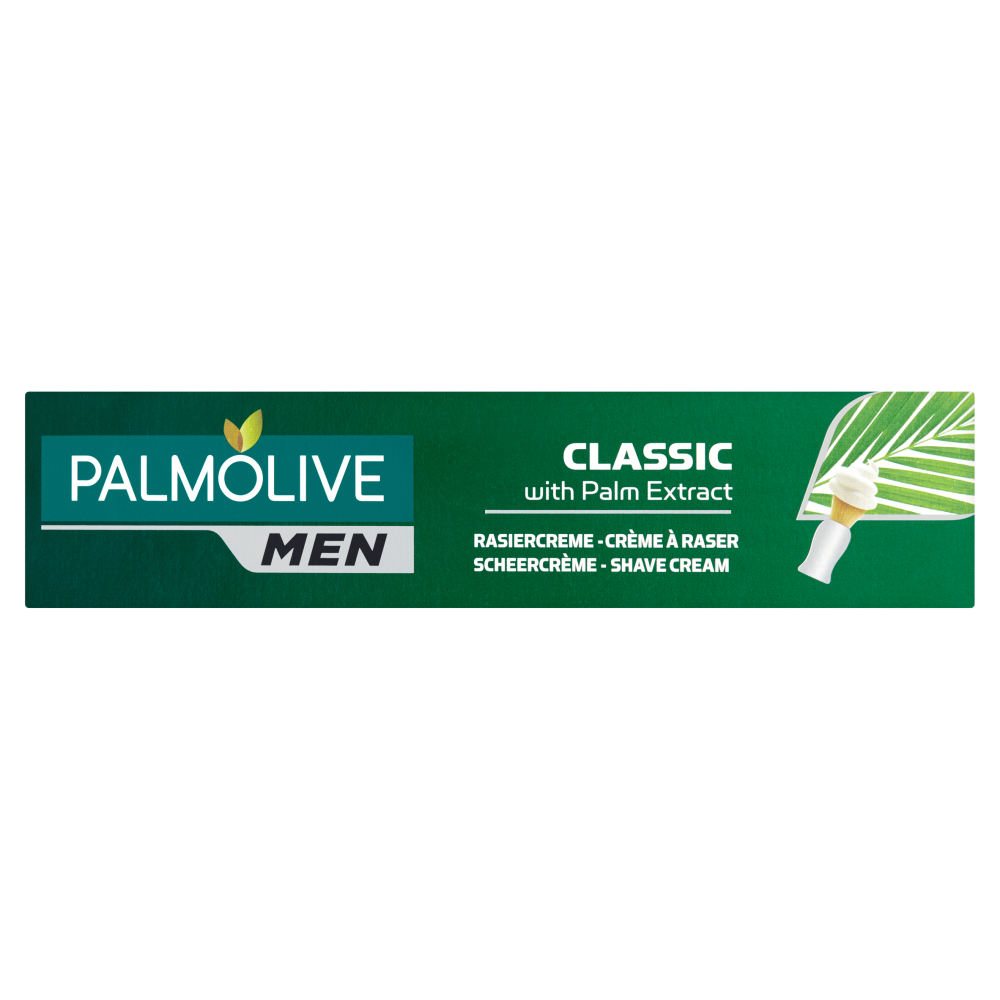 Palmolive For Men Classic Shave Cream With Palm Extract - 100ml product image - Fusion Pharmacy UK