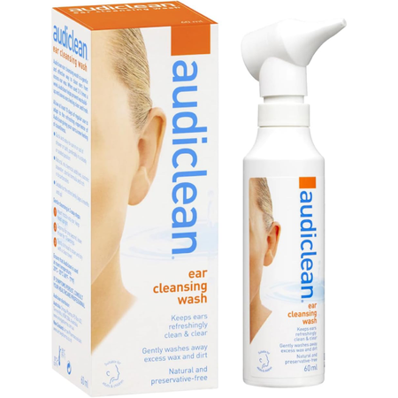 Audiclean Ear Cleansing Wash - 115ml product image - Fusion Pharmacy UK