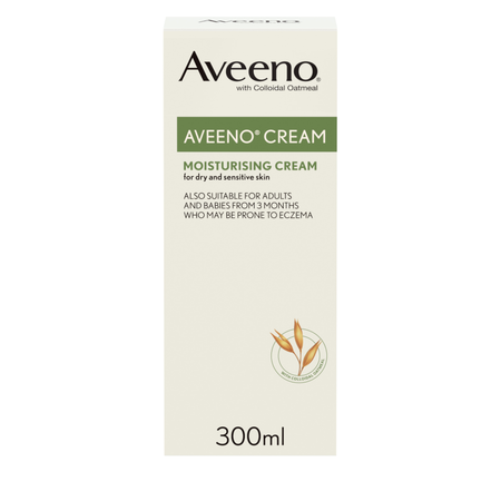 Aveeno Moisturising Cream - 300ml product image - Fusion Pharmacy UK