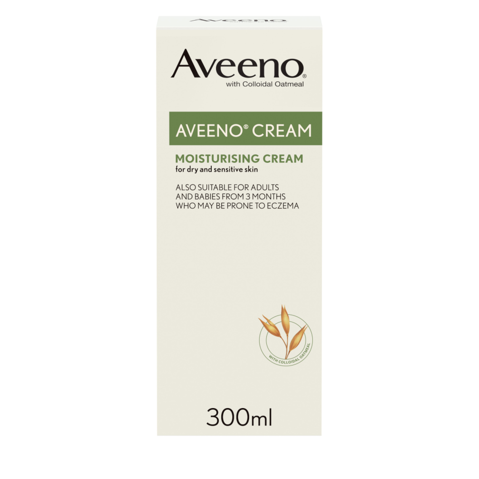 Aveeno Moisturising Cream - 300ml product image - Fusion Pharmacy UK
