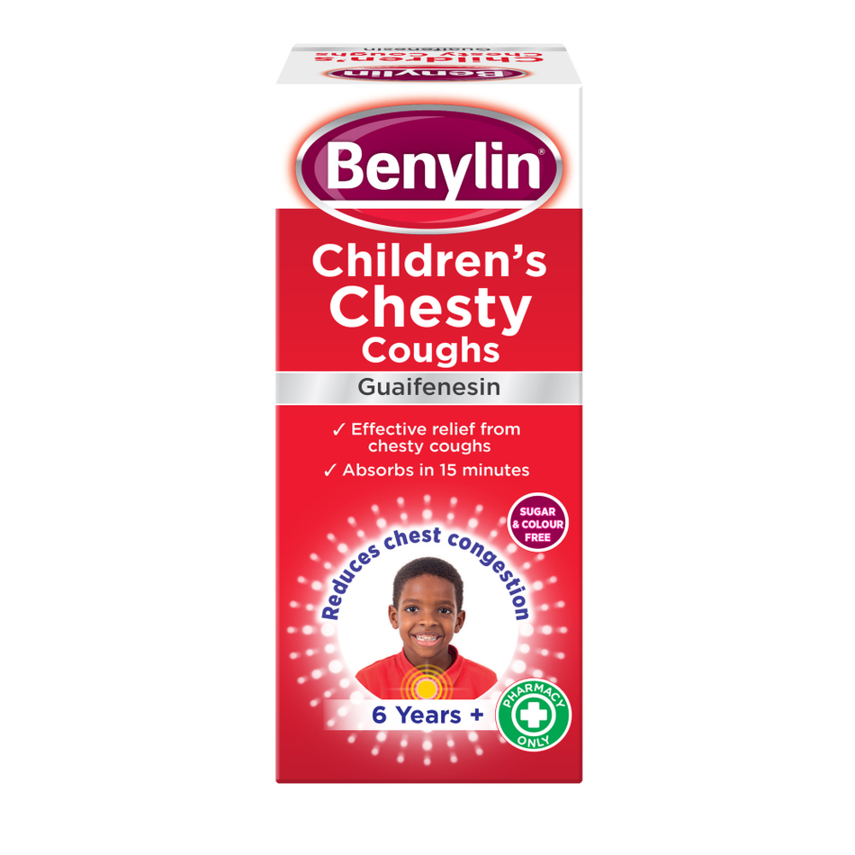 Benylin Children's 6+ Chesty Coughs - 125ml product image - Fusion Pharmacy UK