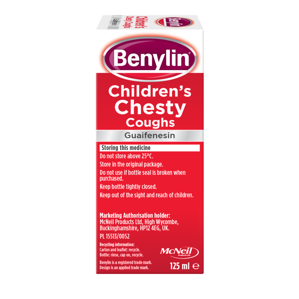 Benylin Children's 6+ Chesty Coughs - 125ml