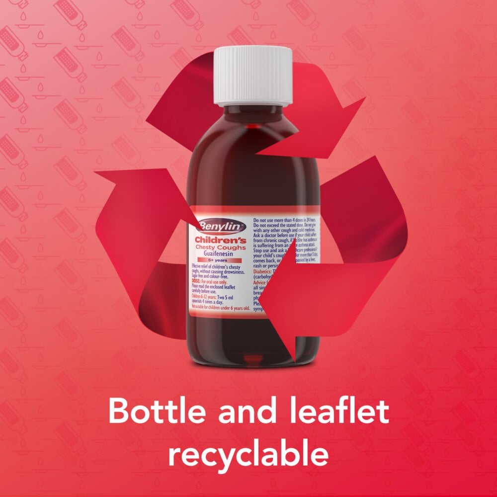 Benylin Children's 6+ Chesty Coughs - 125ml
