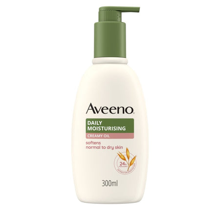 Aveeno Daily Moisturising Creamy Oil - 300ml product image - Fusion Pharmacy UK