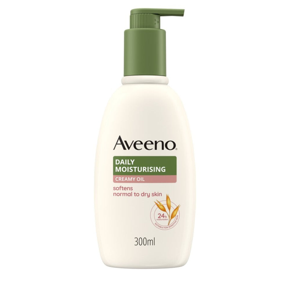 Aveeno Daily Moisturising Creamy Oil - 300ml product image - Fusion Pharmacy UK
