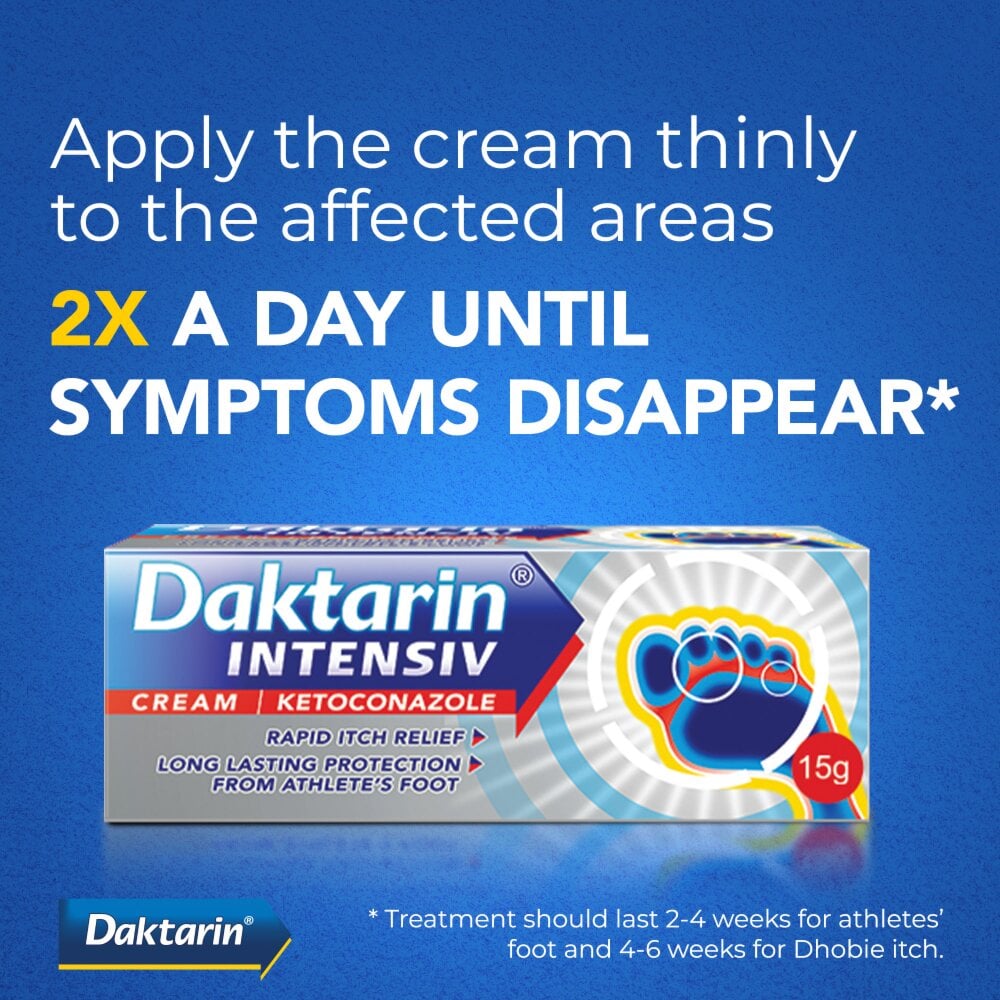 Daktarin Intensiv (Ketoconazole) Cream - 15g