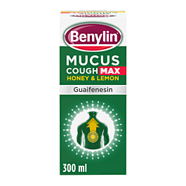 Benylin Mucus Cough Max Honey & Lemon - 300ml product image - Fusion Pharmacy UK
