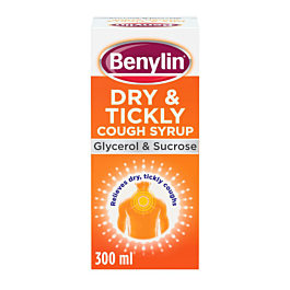Benylin Dry & Tickly Cough Syrup - 300ml product image - Fusion Pharmacy UK