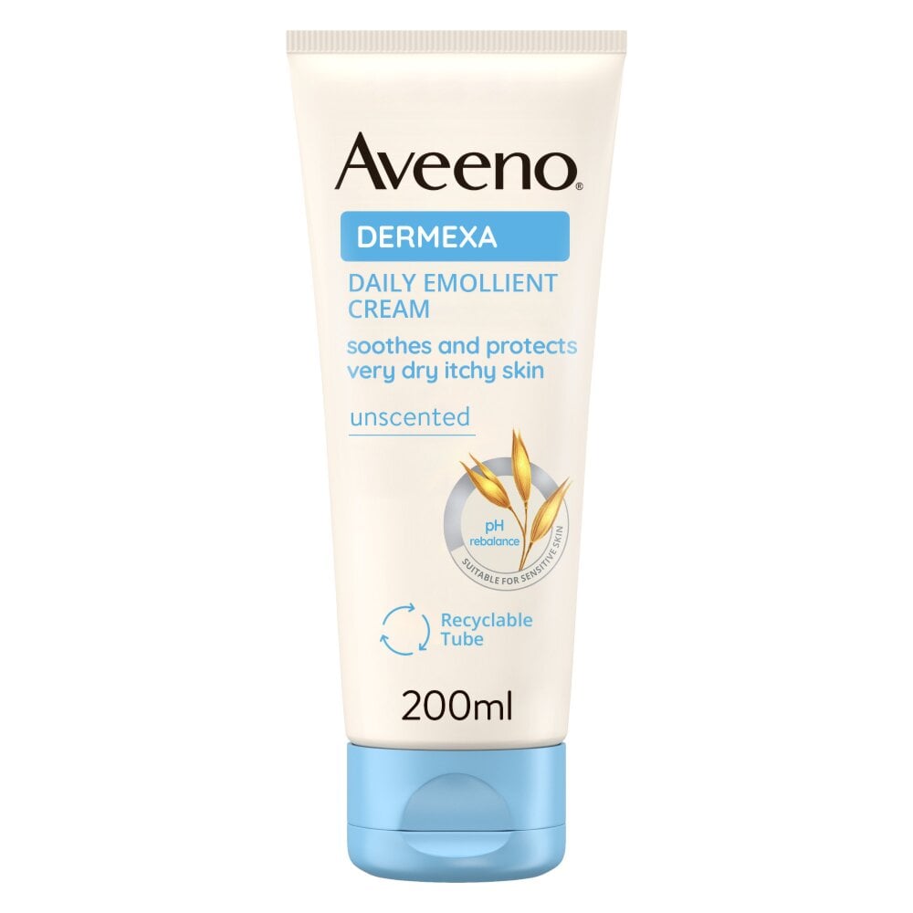 Aveeno Dermexa Daily Emollient Cream - 200ml product image - Fusion Pharmacy UK