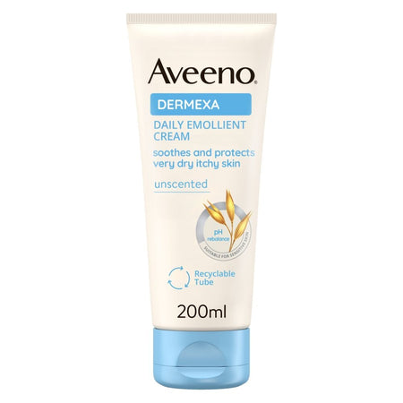 Aveeno Dermexa Daily Emollient Cream - 200ml product image - Fusion Pharmacy UK