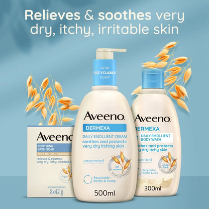 Aveeno Dermexa Daily Emollient Body Wash - 300ml