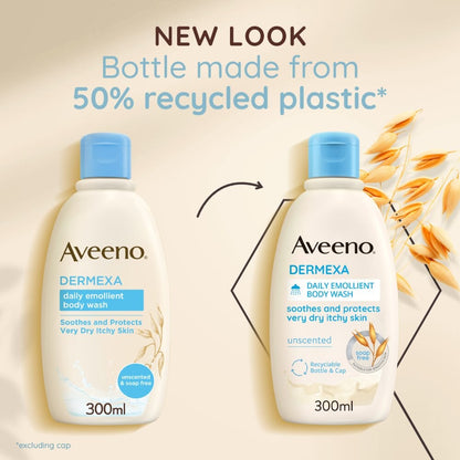 Aveeno Dermexa Daily Emollient Body Wash - 300ml