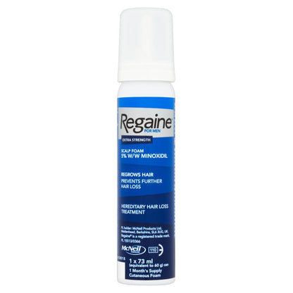 Regaine For Men Extra Strength Scalp Foam - One Month Supply - 73ml