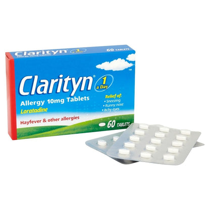Clarityn Allergy 10mg - 60 Tablets