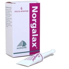 Norgalax Disposable Microenema 10g 6 Pack product image - Fusion Pharmacy UK