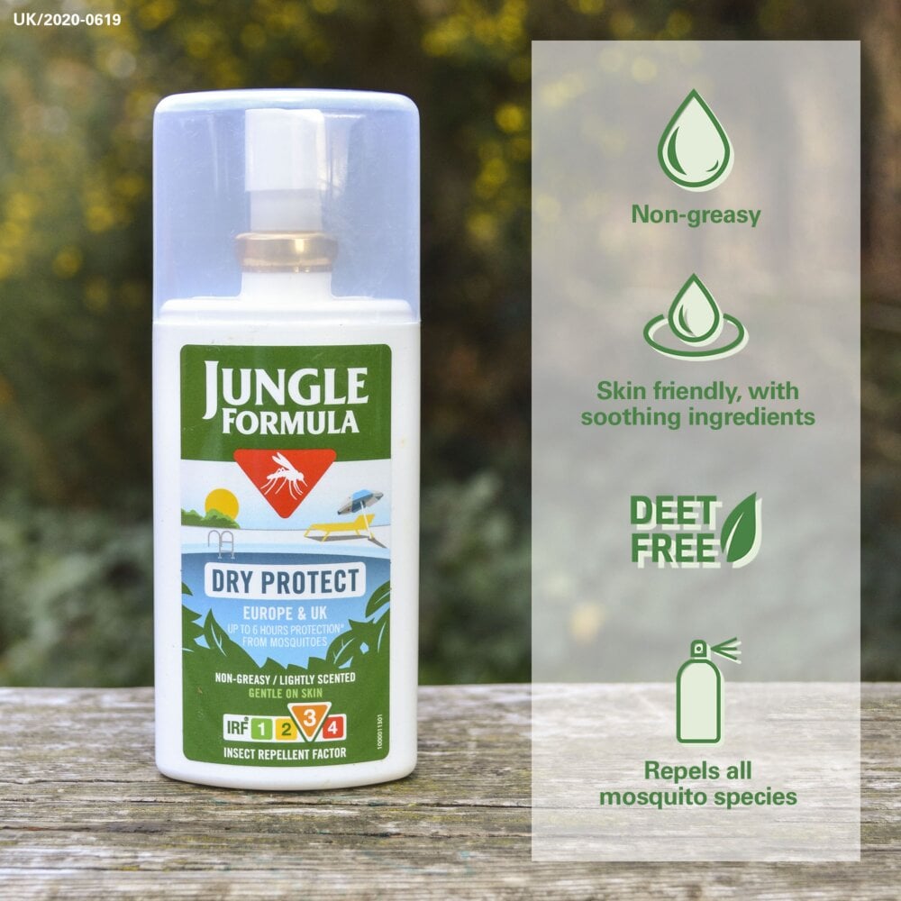 Jungle Formula Dry Protect Pump Spray - 90ml