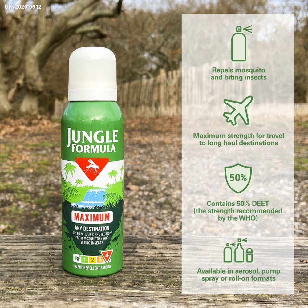Jungle Formula Maximum Insect Repellent Aerosol - 125ml