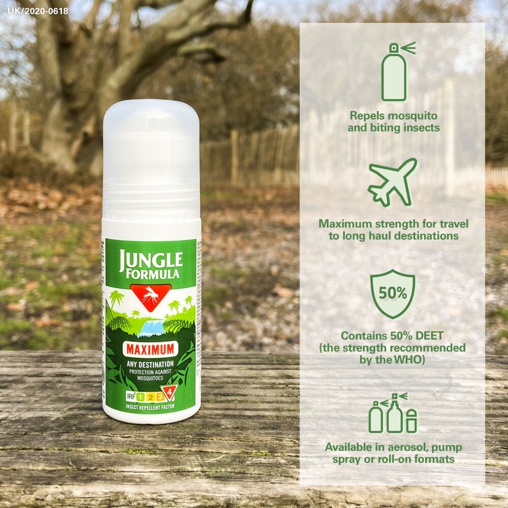 Jungle Formula Maximum Roll On - 50ml