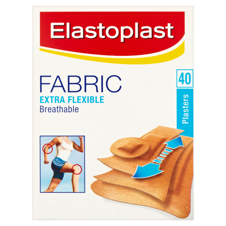 Elastoplast Extra Flexible Fabric - 40 Plasters product image - Fusion Pharmacy UK