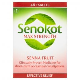 Senokot Max Strength Senna Laxative - 48 Tablets