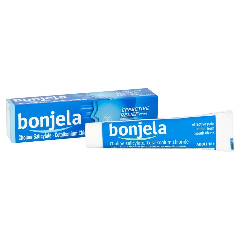Bonjela Adult Sugar-Free Mouth Pain Relief Gel - 15g
