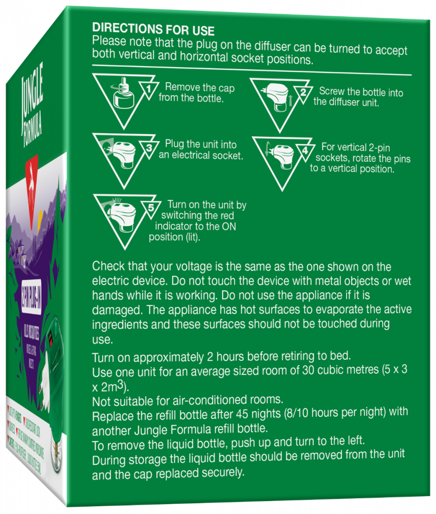 Jungle Formula 2 Pin Plug In