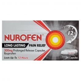 Nurofen Back Pain Relief - 24 x 300mg Capsules product image - Fusion Pharmacy UK