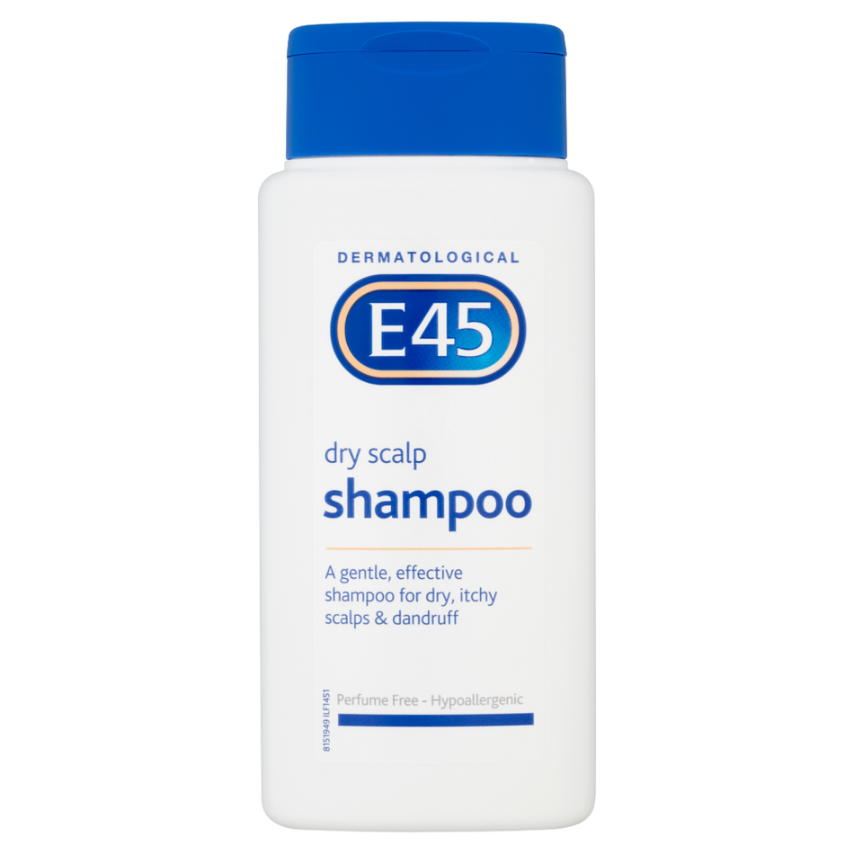 E45 Dry Scalp Shampoo - 200ml product image - Fusion Pharmacy UK