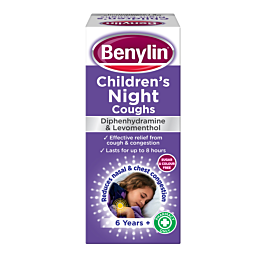 Benylin Children's Night Coughs - 125ml - (6 Years +) product image - Fusion Pharmacy UK