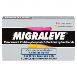 Migraleve Complete Migraine Pink & Yellow - 24 Tablets product image - Fusion Pharmacy UK
