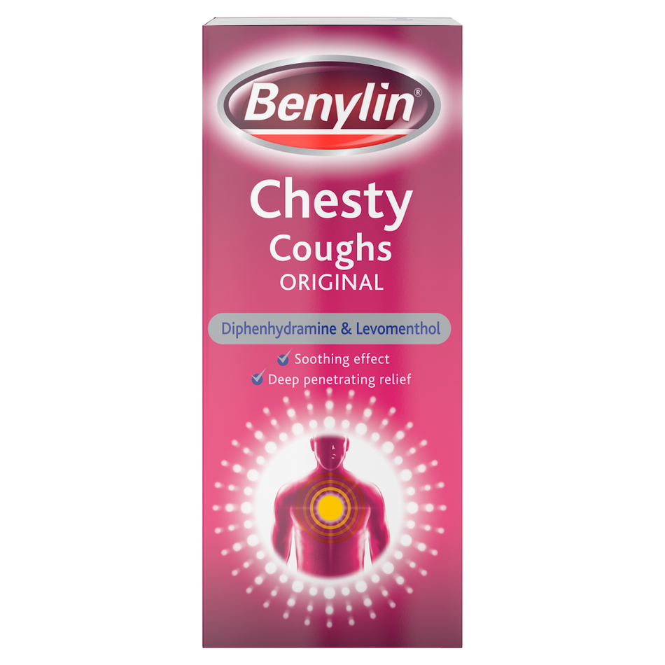 Benylin Chesty Coughs Original - 150ml product image - Fusion Pharmacy UK