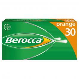 Berocca Orange - 30 Effervescent Tablets product image - Fusion Pharmacy UK