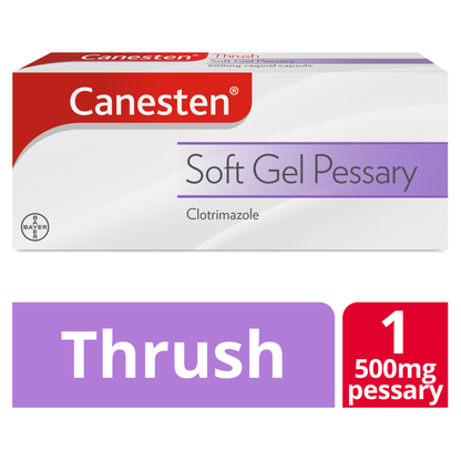 Canesten Thrush Soft Gel Pessary - 500mg