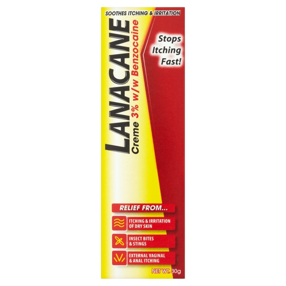 Lanacane Cream - 30g product image - Fusion Pharmacy UK