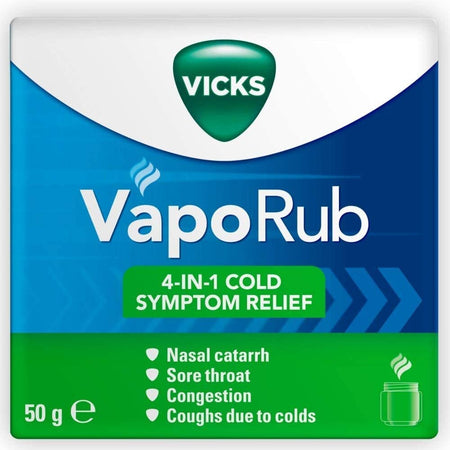 Vicks VapoRub - 50g product image - Fusion Pharmacy UK