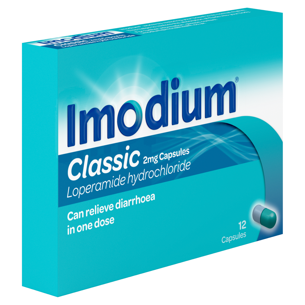 Imodium Classic 2mg - 12 Capsules