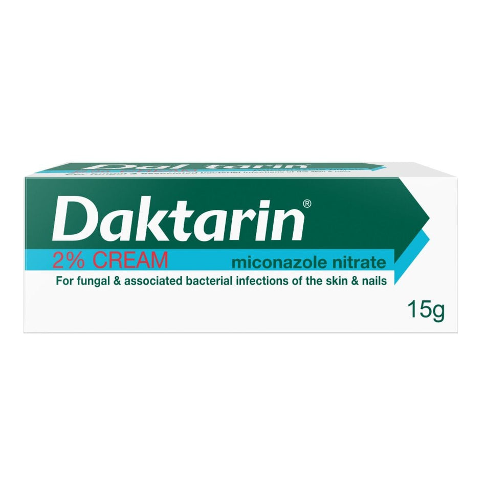 Daktarin (Miconazole) 2% Cream - 15g product image - Fusion Pharmacy UK