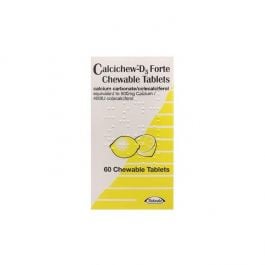 Calcichew D3 Forte Chewable - 60 Tablets product image - Fusion Pharmacy UK