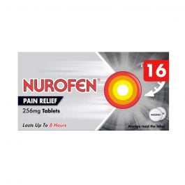 Nurofen Pain Relief 256mg Tablets - 16 Pack product image - Fusion Pharmacy UK