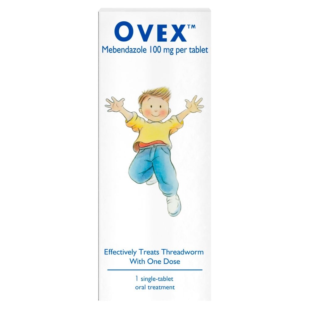 Ovex - 1 Threadworm Treatment Tablet product image - Fusion Pharmacy UK