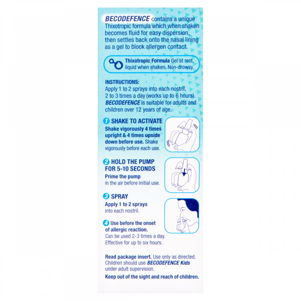 Becodefence Allergy Defence Adult Nasal Spray - 20ml