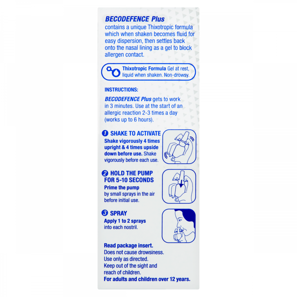 Becodefence Allergy Defence Plus Nasal Spray - 20ml