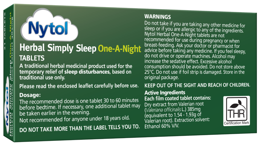Nytol Herbal One a Night - 21 Tablets