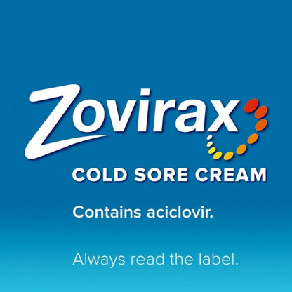 Zovirax Cold Sore Cream Pump - 2g