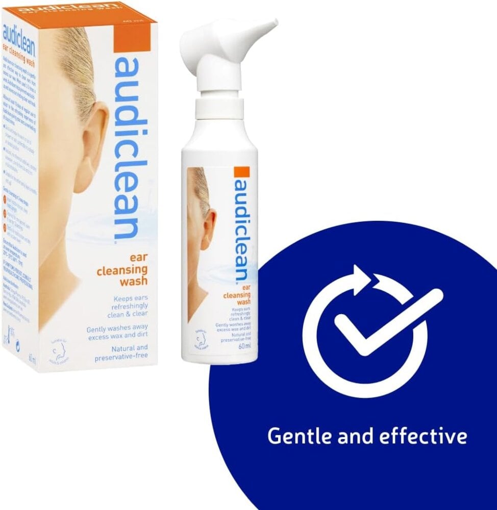 Audiclean Ear Cleansing Wash - 115ml