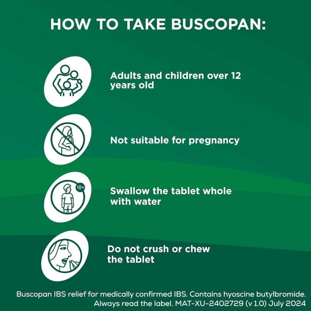 Buscopan IBS Relief - 40 Tablets