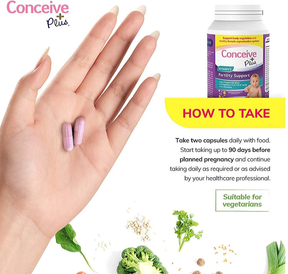 Conceive Plus Women's Fertility Support - 60 Capsules
