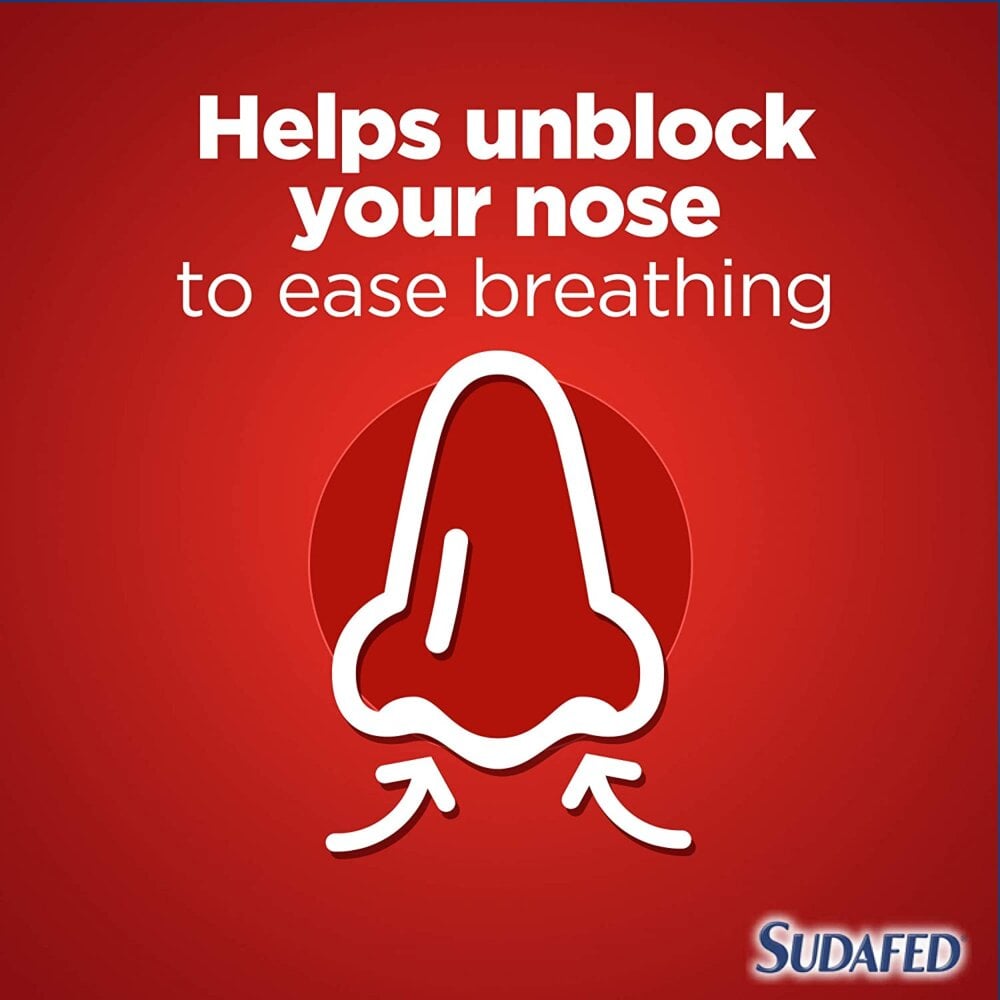 Sudafed Mucus Relief Triple Action Cold & Flu - 16 Tablets
