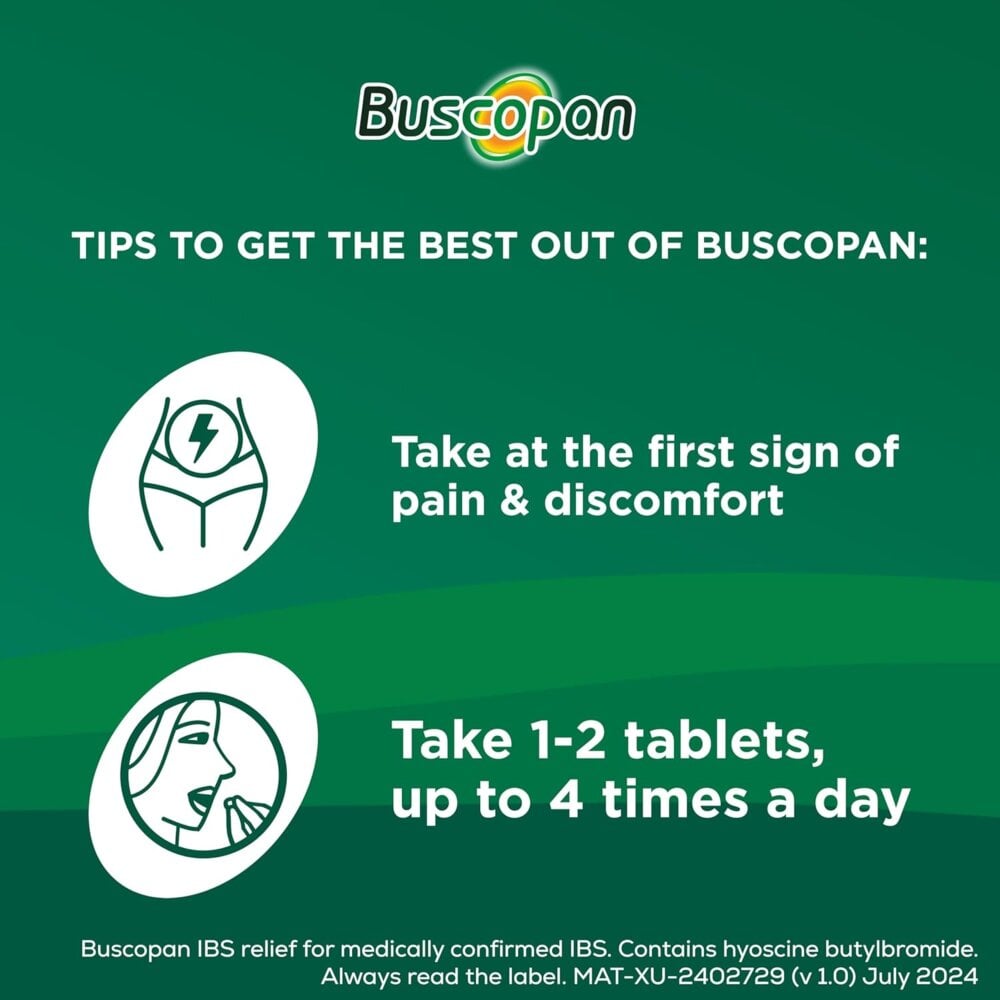 Buscopan IBS Relief - 40 Tablets
